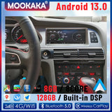 Android Multimedia Head Unit for Audi A6L 2010–2011 Android Head Unit Aotsr 8GB 256GB ROM Eight Core