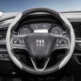 Carbon Fiber Steering Wheel Cover with Quick-Release for Buick Encore GX