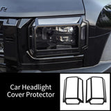 For Jetour Traveller T2 Car Headlight Cover Protector Scratch and impact Resistant Front Headlamp Protection Accessories Lamp