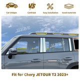 Window Pillar Trim Decor For Chery Jetour T2 2023 Car Interior Accessory HEBE