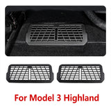 Tesla Model Y Juniper 3 Highland Under Seat Air Vent Protector Cover Anti-clog Outlet Grille Protection Accessories Under Sea