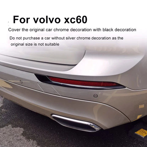 Rear Fog Light Trim Cover for Volvo XC60 Car Interior Accessory LINGLUYANG