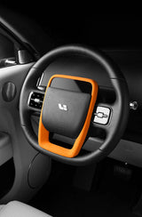 Car Steering Wheel Decorative Frame Sticker Alcantara Steering Protection Sticker for LI Lixiang L7 L8 L9 Car Interior Access