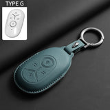 Leather Car Remote Key Case Cover for Geely Starray Vow Geome Emgrand X7 EX7 2025