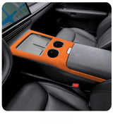 Suede Center Console Gear Shift Panel Protector