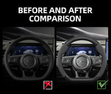 Suede Matte Carbon Fiber Cover for Lynk & Co 01 Car Interior Accessory Hocasen