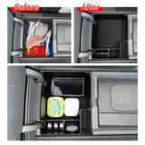 Kia EV9 Center Console Armrest Storage Box Car Tray Organizers Accessories Armrest Box Storage smabee