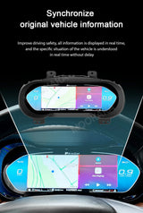 Digital LCD Instrument Cluster for Maserati Ghibli 2014–2023