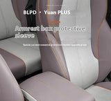 For BYD ATTO 3 Yuan Plus 2022-2025 Car Central Control Armrest Box Leather Protective Cover Car Interior Accessory OEM