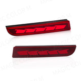 LED Bumper Reflector for Mitsubishi Lancer Evo 2010 Car Interior Accessory MAGIC COLORM