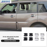 Door Bowl Cover Trim for Mitsubishi Pajero Car Interior Accessory HEBE