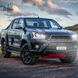 Dual Beam Projector Headlights for Hilux 2015-2020 LED Ambient Light VLAND