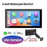 6-inch Wireless CarPlay Monitor for Motorcycles ATVs