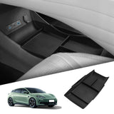 Center Console Lower Storage Box for BYD Seal 06GT 2024 2025 Car Central Tray TPE Organizer Accessories Tidying Black Car Int