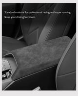 For BMW X3 G45 G48 (2025-) Car Armrest Box Center Console Lid Armrest Cover Accessories Suede Cover Sticker Car Interior Acce