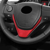 For Toyota RAV4 (2013-2018) Levin / Corolla (2014-2018) Made of Alcantara Steering Wheel Panel Boot Cover Car Interior Access