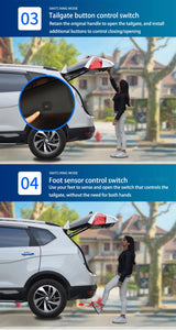 Electric Power Tailgate Kit with Foot Sensor for VW 2025–2026