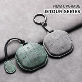 Car Remote Key Case Cover Shell For Jetour Freedom T1 Jetour Freedom T2 Traveller Sheep Suede Key Bag Cover Keychain Protecto