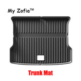 for Xpeng G6 2024 2025 Car Floor Mats Cargo Liner Trunk Pad TPE 3D Xiaopeng Foot Mat Waterproof
