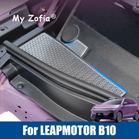 For Leapmotor B10 2025 2026 Car Front Cabin Anti-blocking Cover Car Front Cabin Air Conditioning Air Inlet Filter Exterior Pa