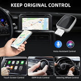 2-in-1 Wireless CarPlay and Android Auto Converter Adapter CarPlay Adapter OEM