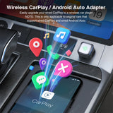 Wireless CarPlay Adapter Wired to Wireless for OEM Radios CarPlay Adapter AKAMATE