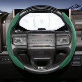 Suede Steering Wheel Cover for GMC Sierra Yukon