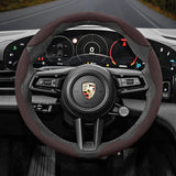 Anti-Slip Segmented Suede Wheel Cover for Porsche