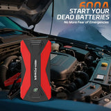 Minus Two Car Battery Jump Starter, 1000A Peak with Air Pump, Power Bank, and Emergency Lighting Jump Starter Minus Two