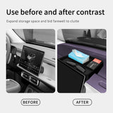 Leapmotor B10 2025 2026 Central Control Screen Rear Storage Box Car Interior Accessories Dashboard Storage Tray ABS Central C