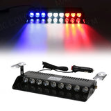 Universal 9 LED Strobe Warning Light Dashboard