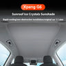For Xpeng G6 Panoramic Sunroof Sunshade Roof Sun Protection Sunshade