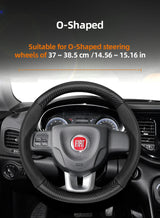 Breathable Carbon Fiber Wheel Cover for Fiat Auto
