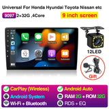 9 Inch 2Din Android Head Unit GPS WiFi Universal