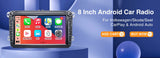 2Din Dash Installation Frame for Seat Altea Toledo Car Interior Accessory AKAMATE