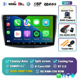 2K QLED Android 15 Multimedia Stereo for VW Passat B6 B7 CC