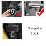 Suede Fur Seat Belt Buckle Protector Universal