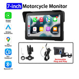 7in Motorcycle GPS Monitor Wireless CarPlay Universal