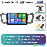2K QLED Android 15 Multimedia System for Toyota RAV4 2012-2018