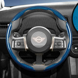 Steering Wheel Cover Carbon Fiber for Mini Cooper