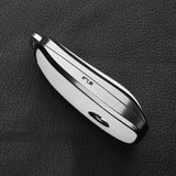 Metal and Leather Car Key Case Cover for Mercedes Benz Car Interior Accessory OEM