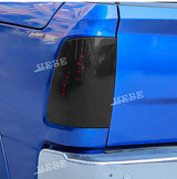 Tail Light Cover Black ABS For Dodge RAM 1500 2009-2017