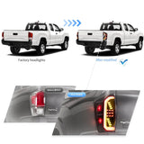Dynamic LED Tail Lights for Toyota Tacoma 2016-2023 LED Ambient Light Vland