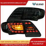 LED Tail Lights for Toyota Corolla 2011-2013 Car Interior Accessory Vland