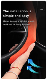 Chevrolet Premium Suede Snap-On Steering Wheel Cover