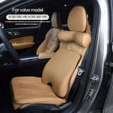 Memory Foam Neck Pillow Cushion for Volvo S60 XC60 Car Interior Accessory LINGLUYANG