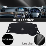 Premium Plush Dashboard Mat for Nissan Elgrand E52