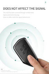 Leather Car Key Case Cover for Volkswagen Golf 8 MK8