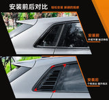 For Audi A3 S3 8Y Sportback 2021 To Present Car Rear Window Louver Decorative Sticker Auto Modification Accessories