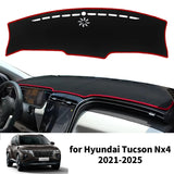 Synthetic Fiber Dashboard Mat for Hyundai Tucson NX4 2021–2025 Dashboard Mat OEM